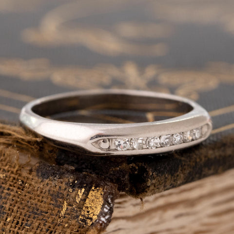 Vintage 7-Stone Diamond Band