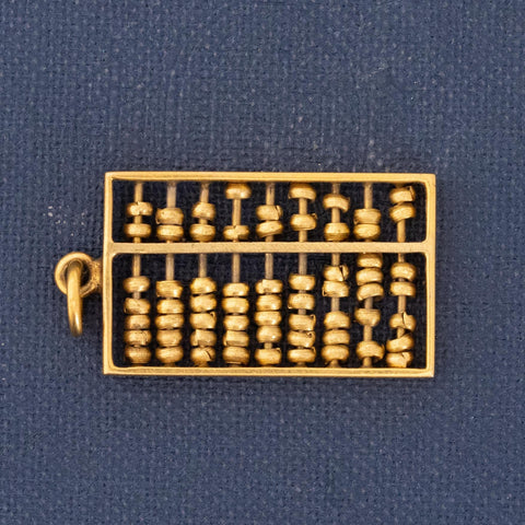 Vintage Abacus Charm