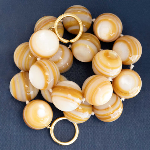 Vintage Agate Bead Necklace by Paloma Picasso for Tiffany & Co.
