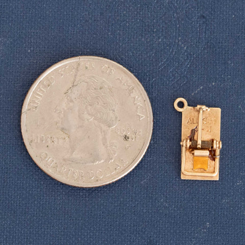 Vintage "All Set 4-U" Mouse Trap Charm