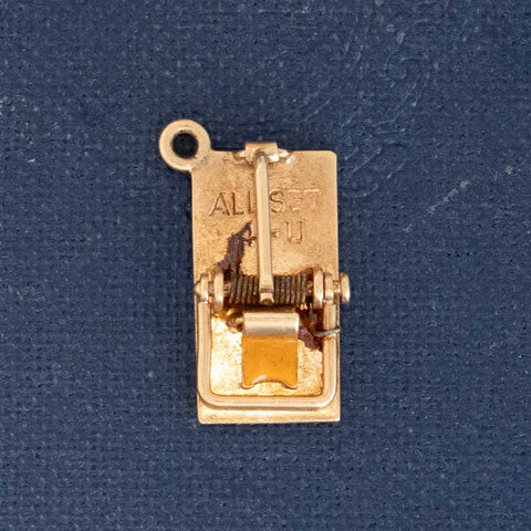 Vintage "All Set 4-U" Mouse Trap Charm