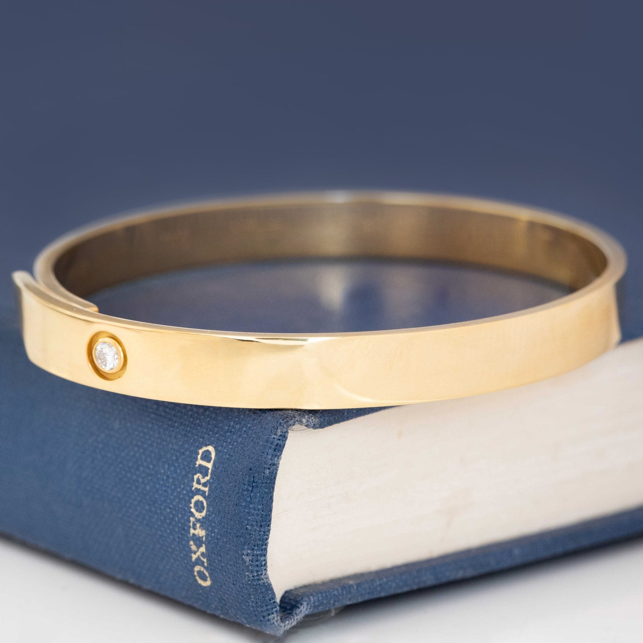 Vintage Cartier yellow gold anniversary bracelet