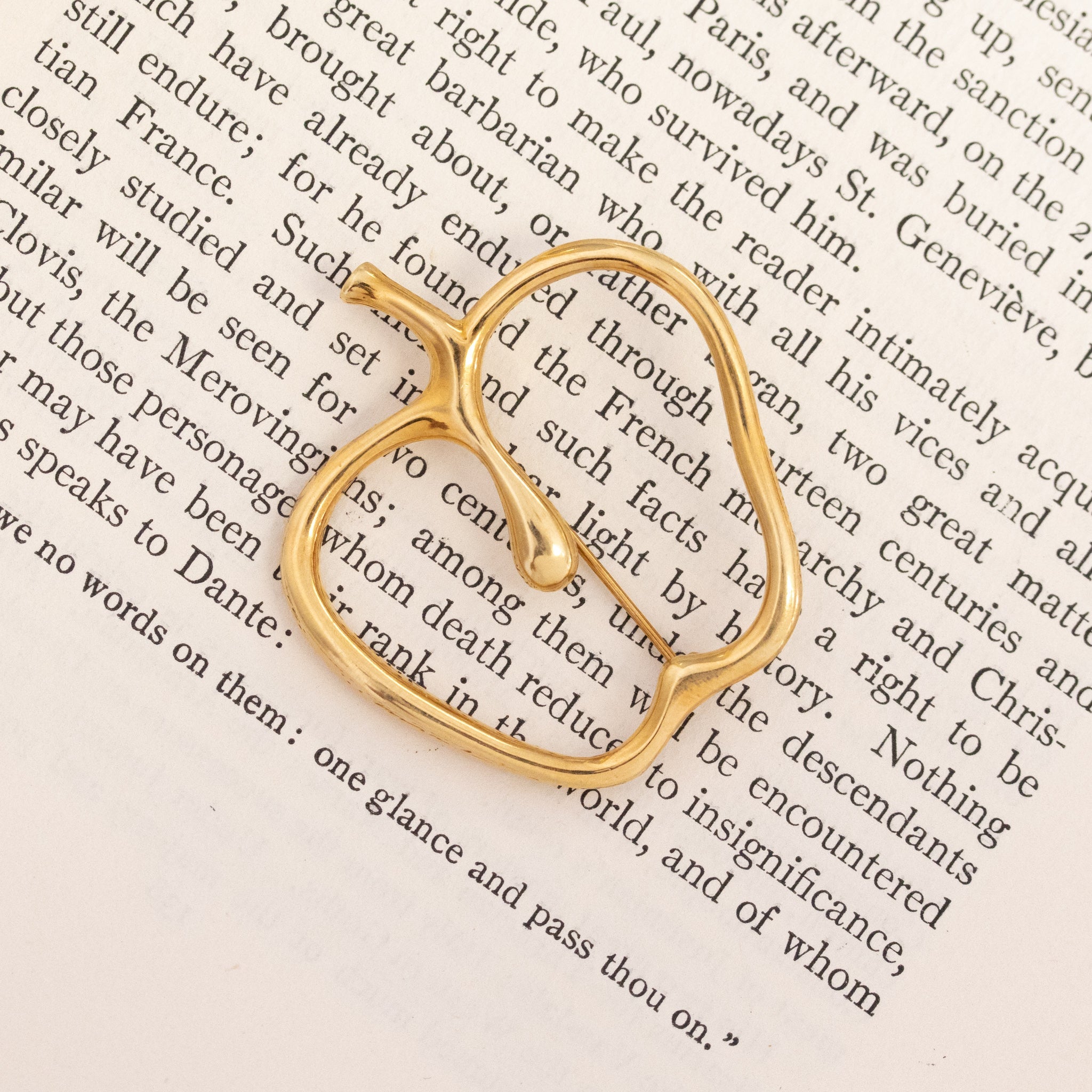 Vintage Apple Brooch by Elsa Peretti for Tiffany & Co.