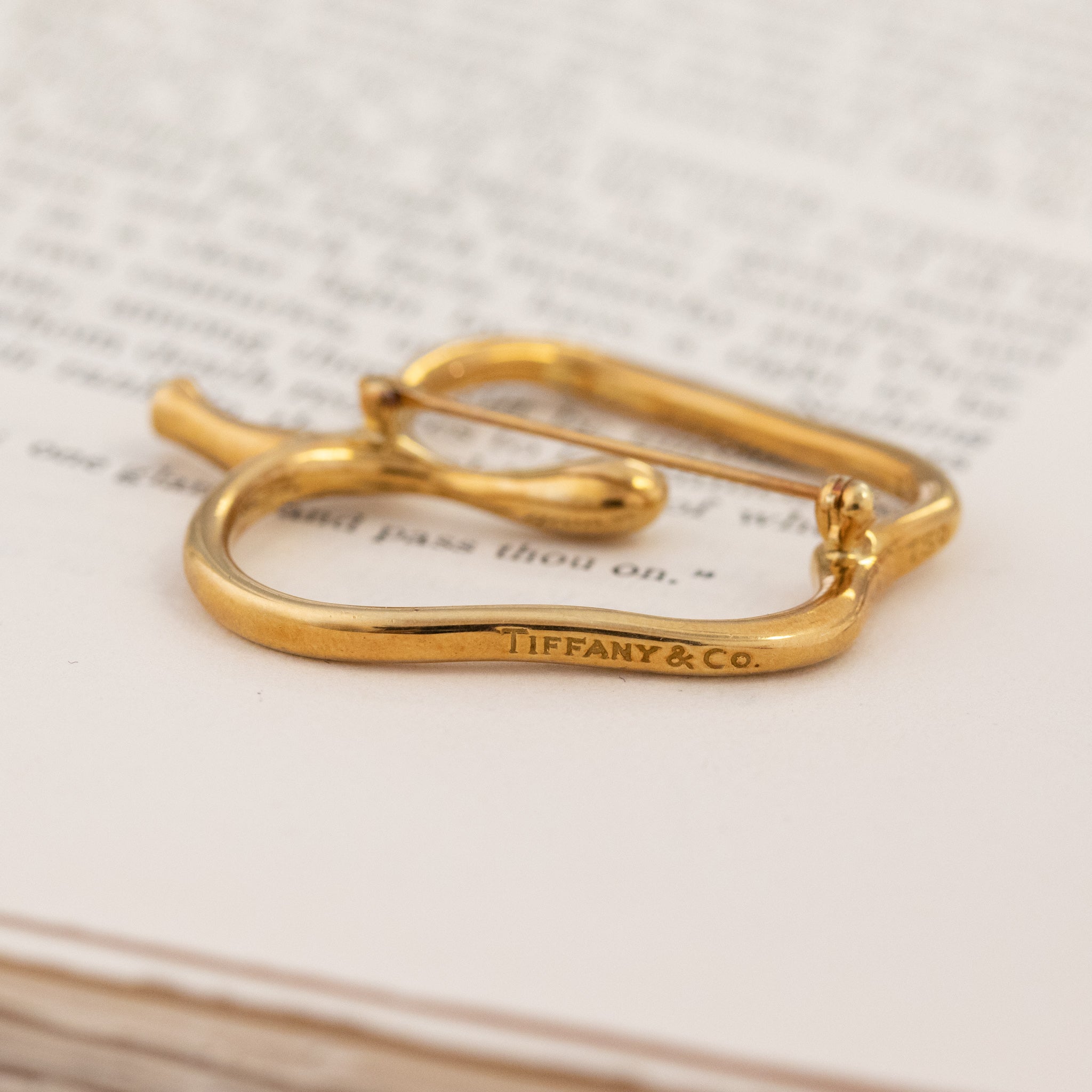 Vintage Apple Brooch by Elsa Peretti for Tiffany & Co.