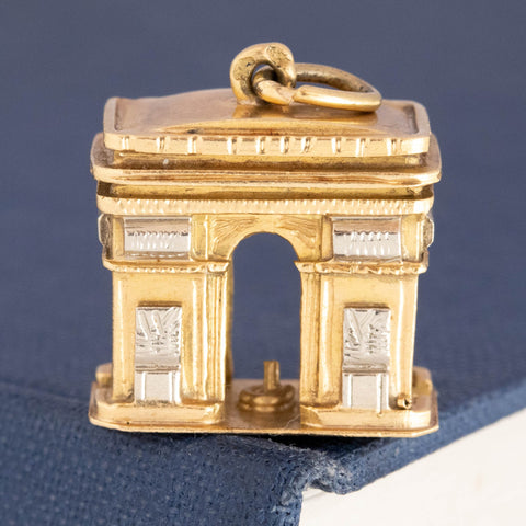 Vintage Arc de Triomphe Pendant, by Hermes France