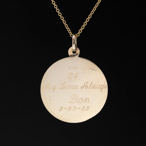 Vintage Aries Pendant