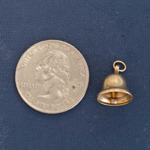 Vintage Articulating Bell Charm