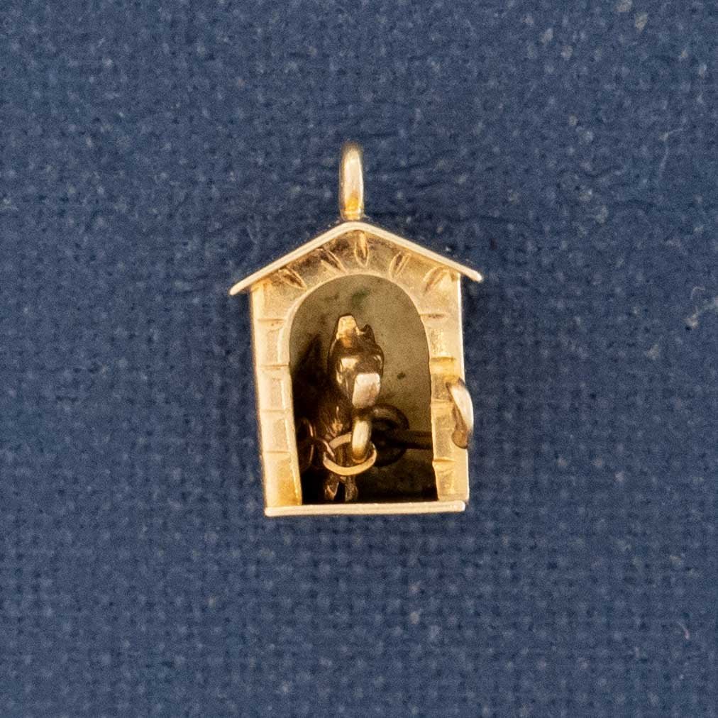 Vintage Articulating Dog House Charm