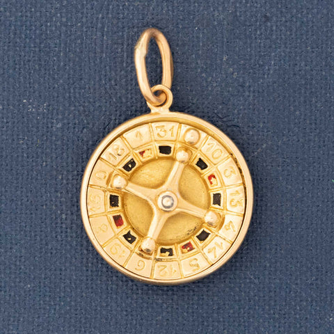 Vintage Articulating Roulette Table Charm