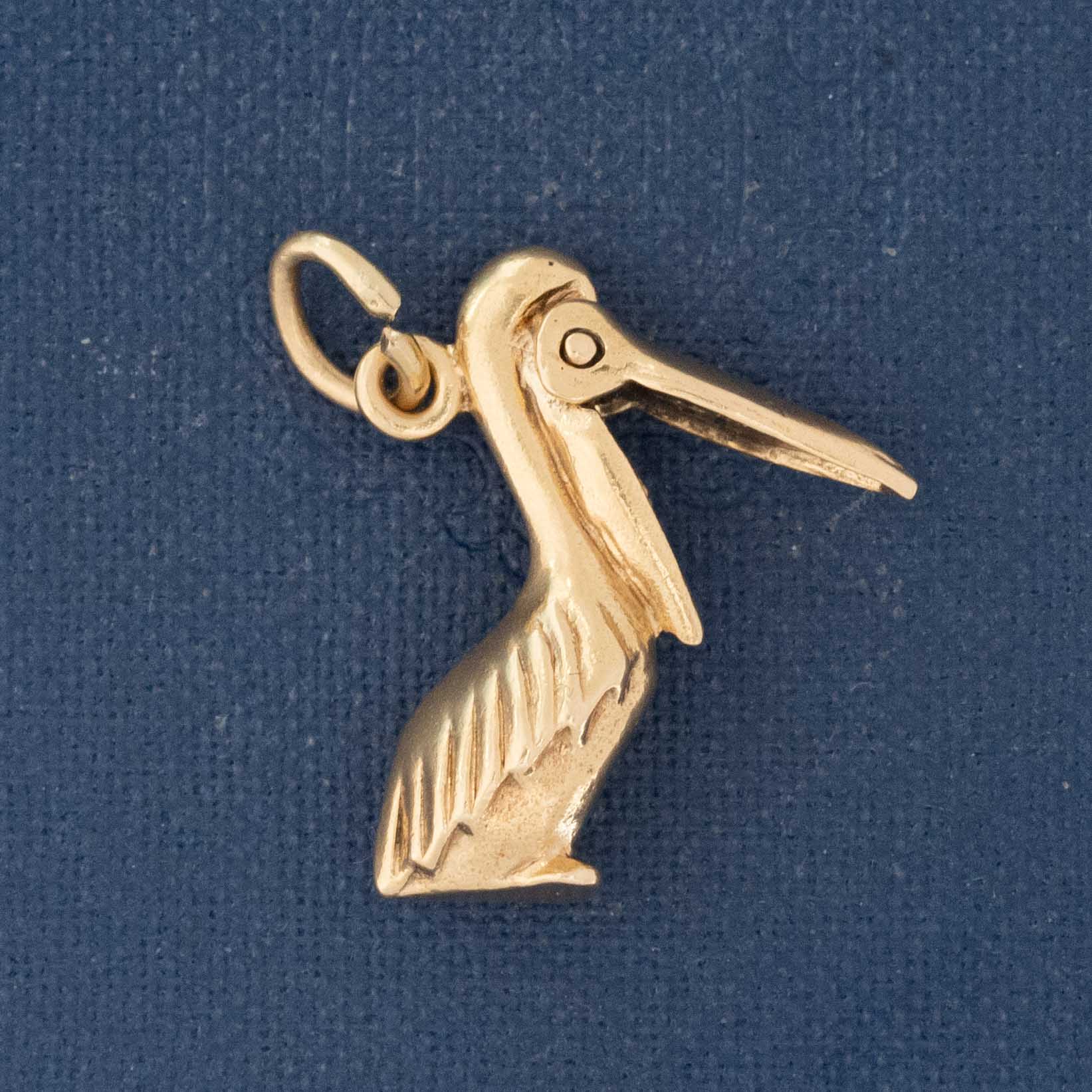 Vintage Articulating Seagull Charm