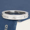 Vintage Baguette Cut Diamond Half Eternity Band