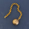 Antique "Ball and Chain" Drop Pendant