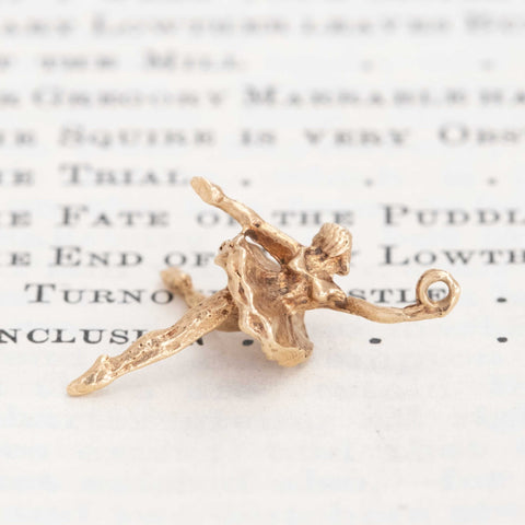 Vintage Ballerina Charm