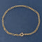 Vintage Bar Link Chain Bracelet, French