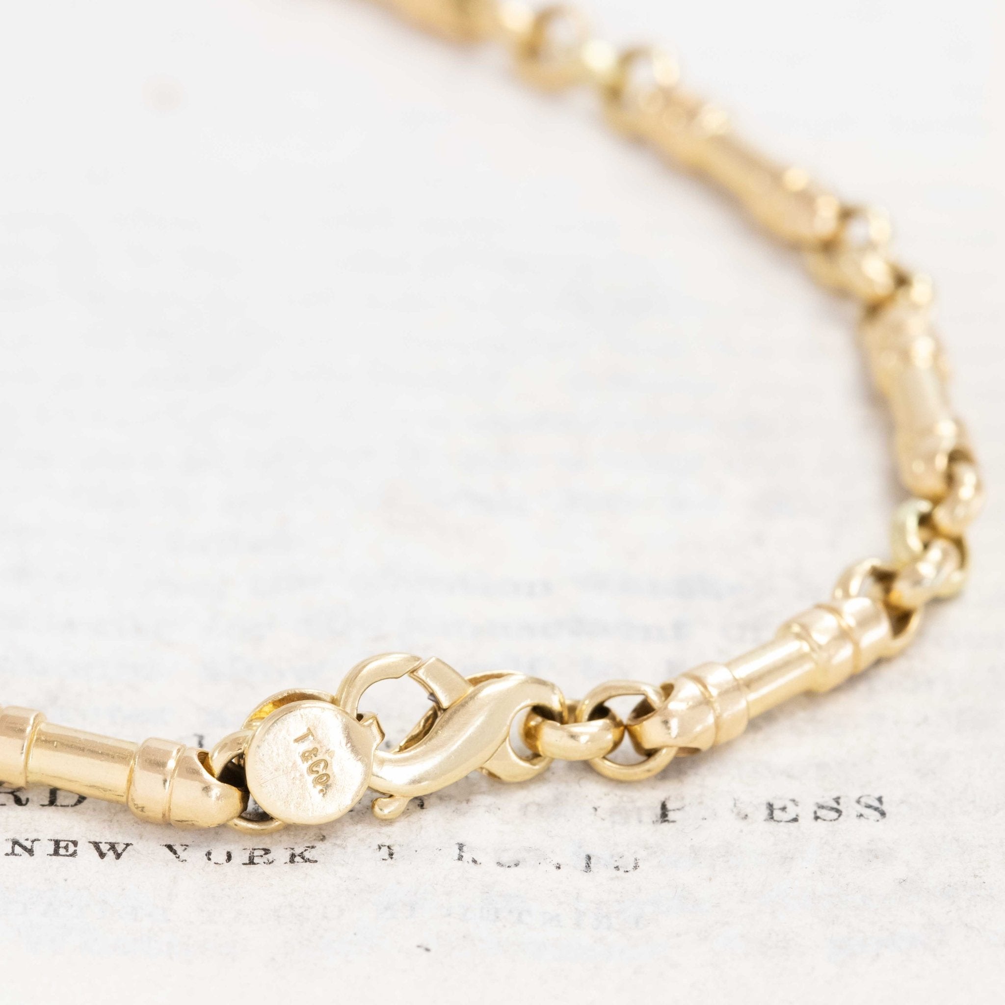 イタリア製 ヴィンテージ BARLINK CHAIN ブレスレット 925