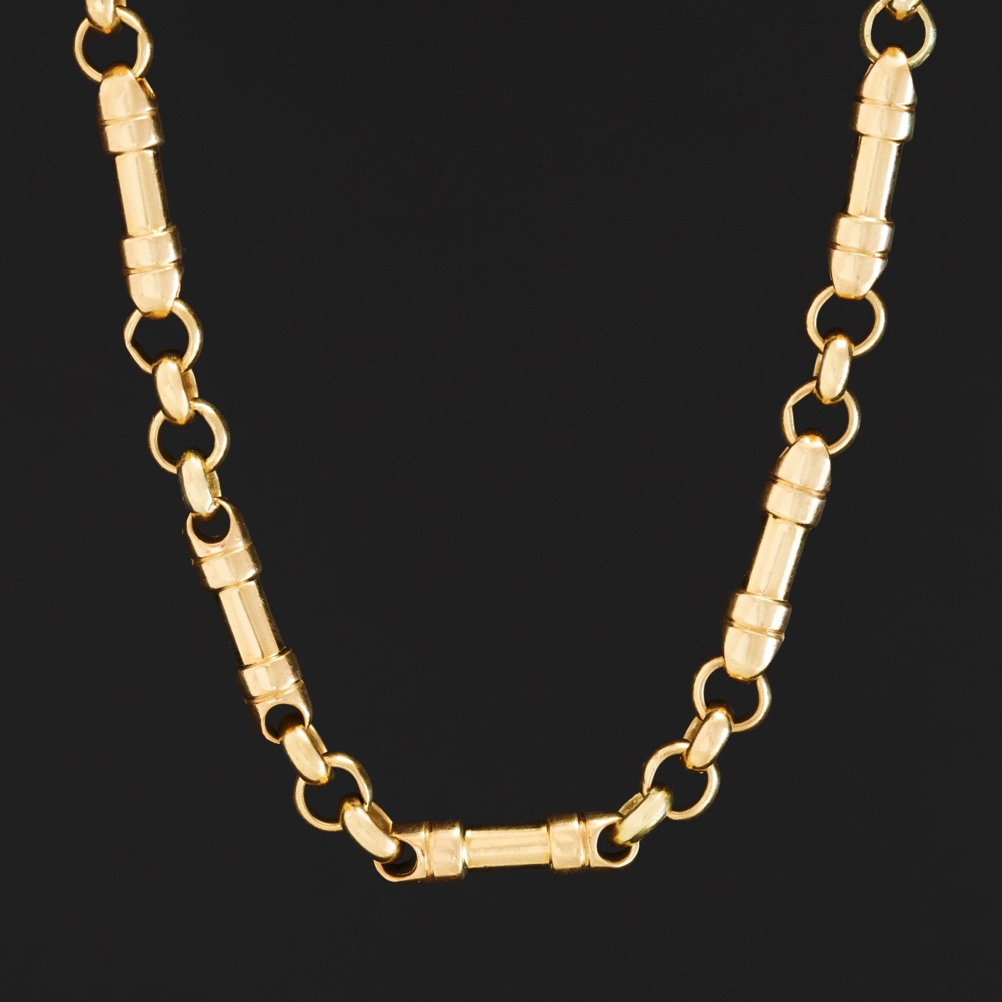 Vintage Bar Link Chain Necklace, by Tiffany & Co.