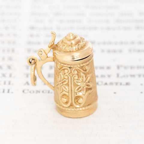 Vintage Beer Stein Charm