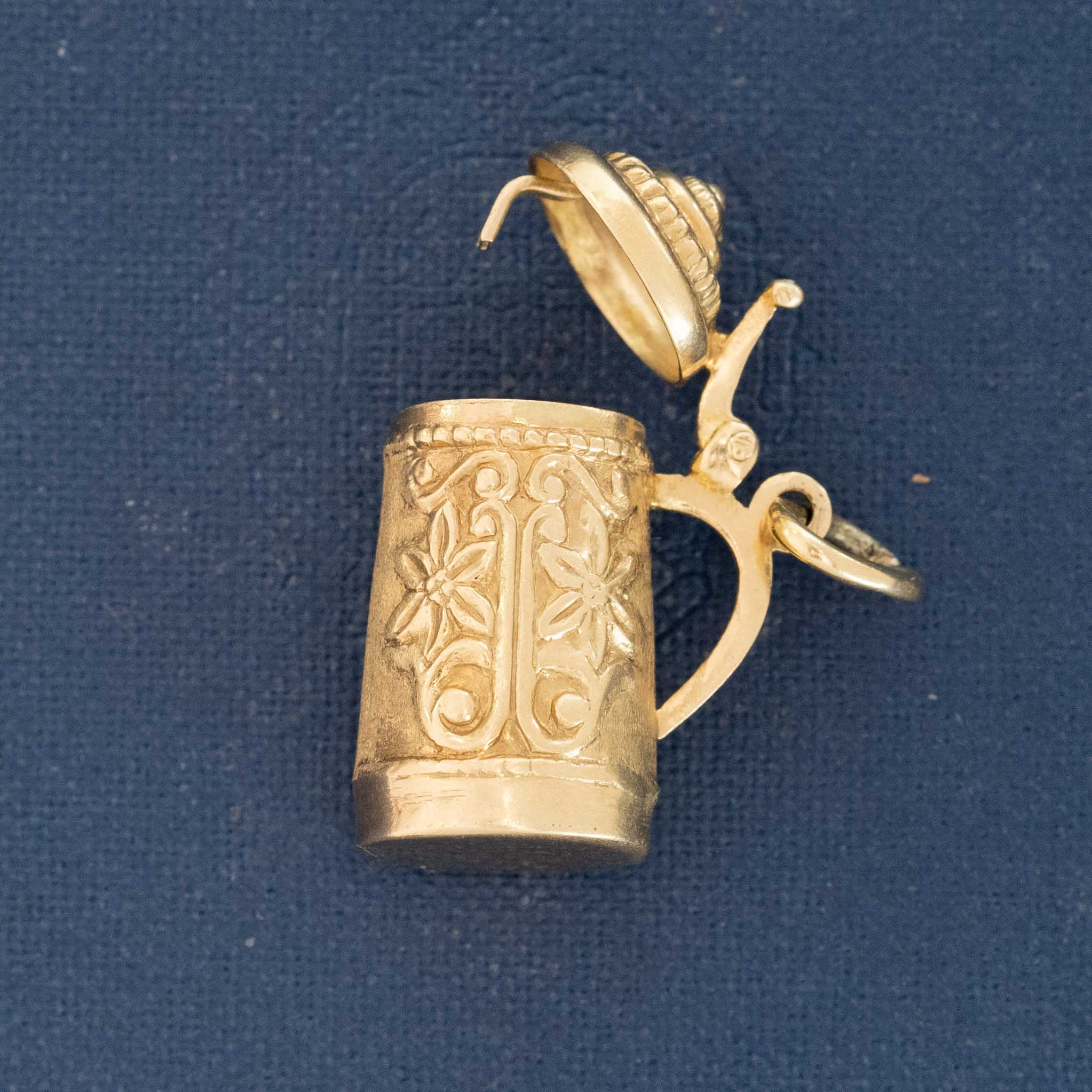 Vintage Beer Stein Charm