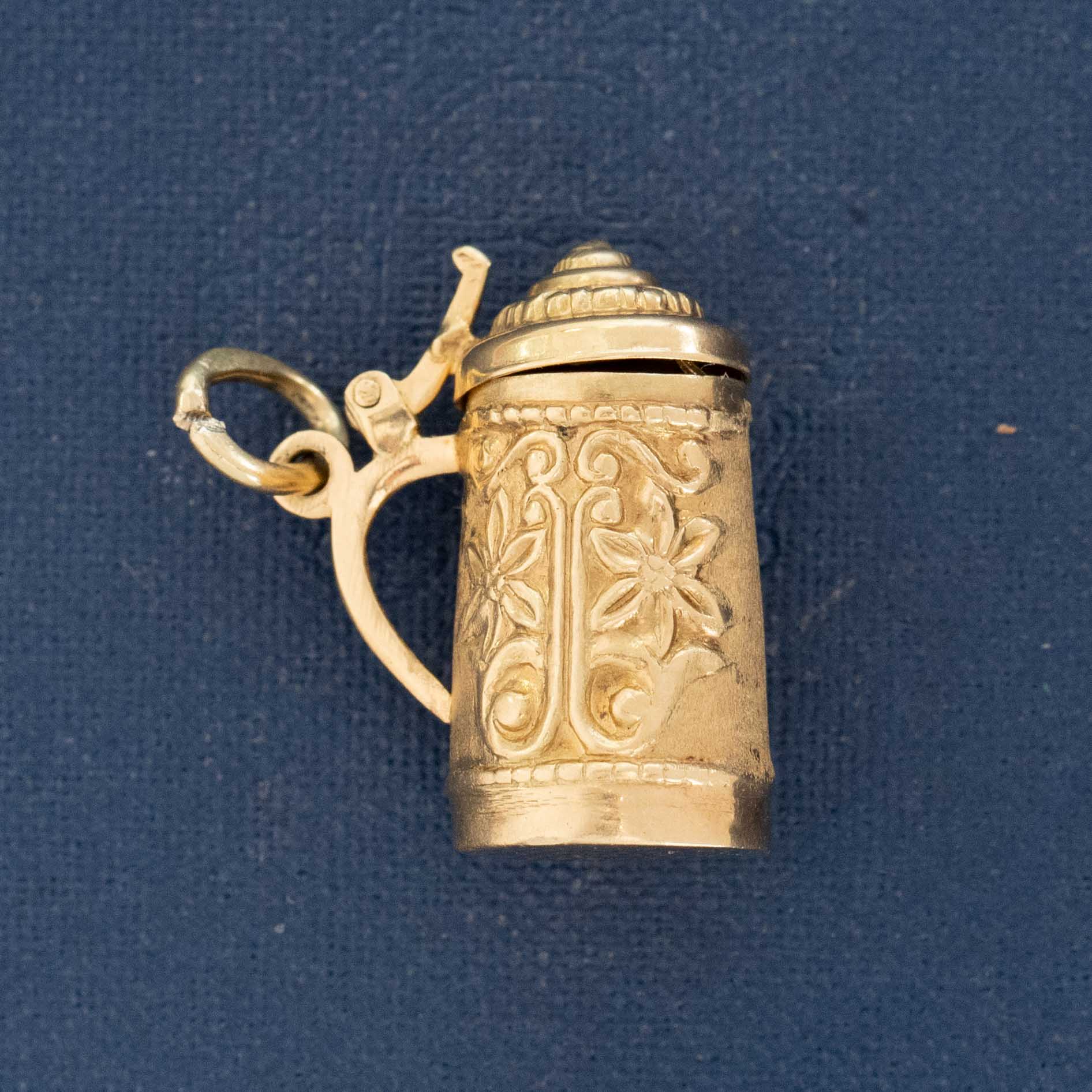 Vintage Beer Stein Charm