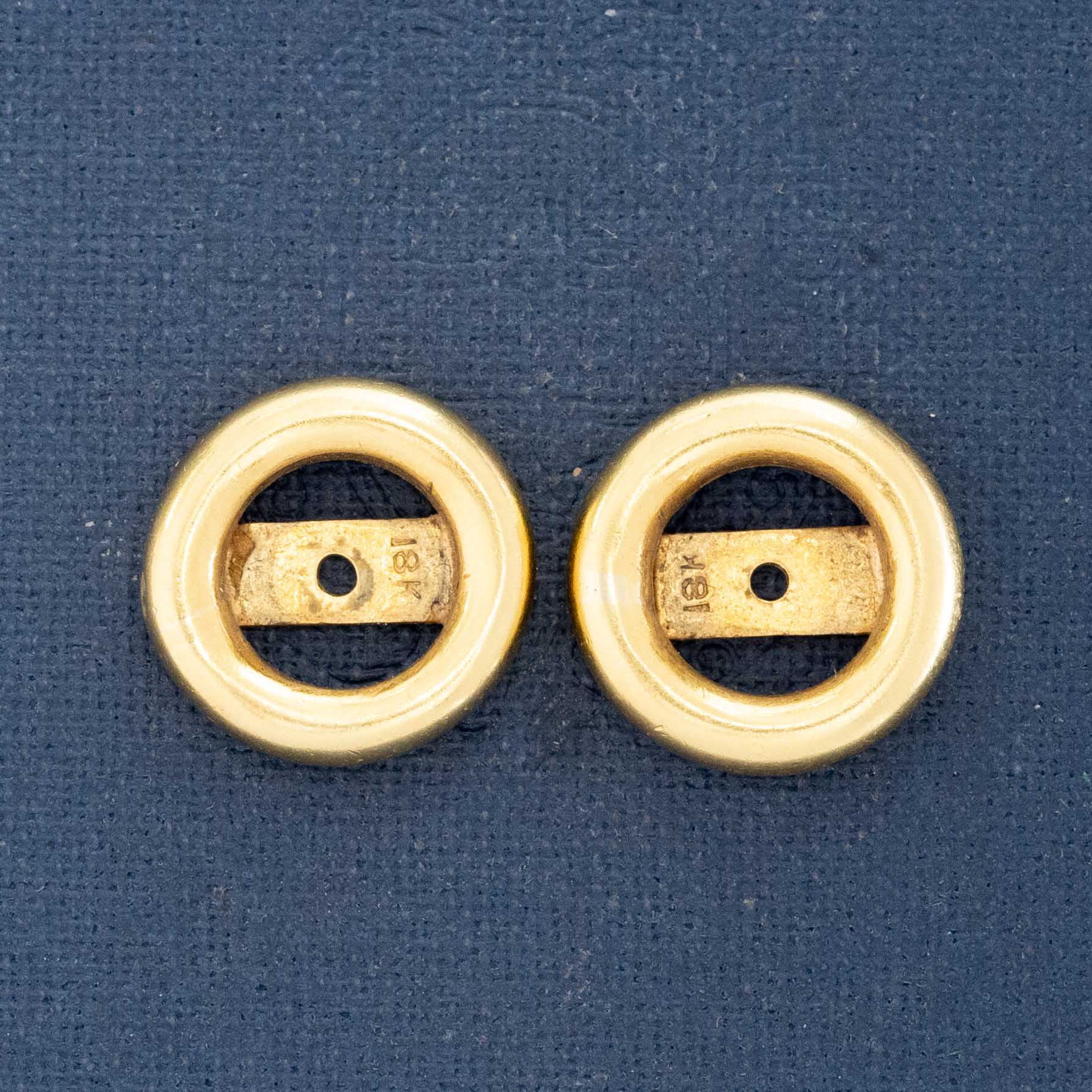 Vintage Bezel Earrings Jacket