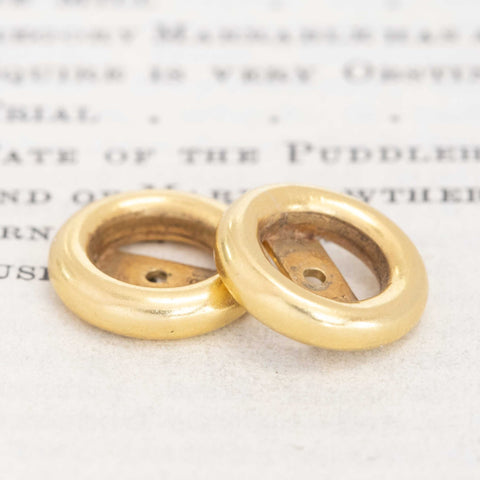 Vintage Bezel Earrings Jacket