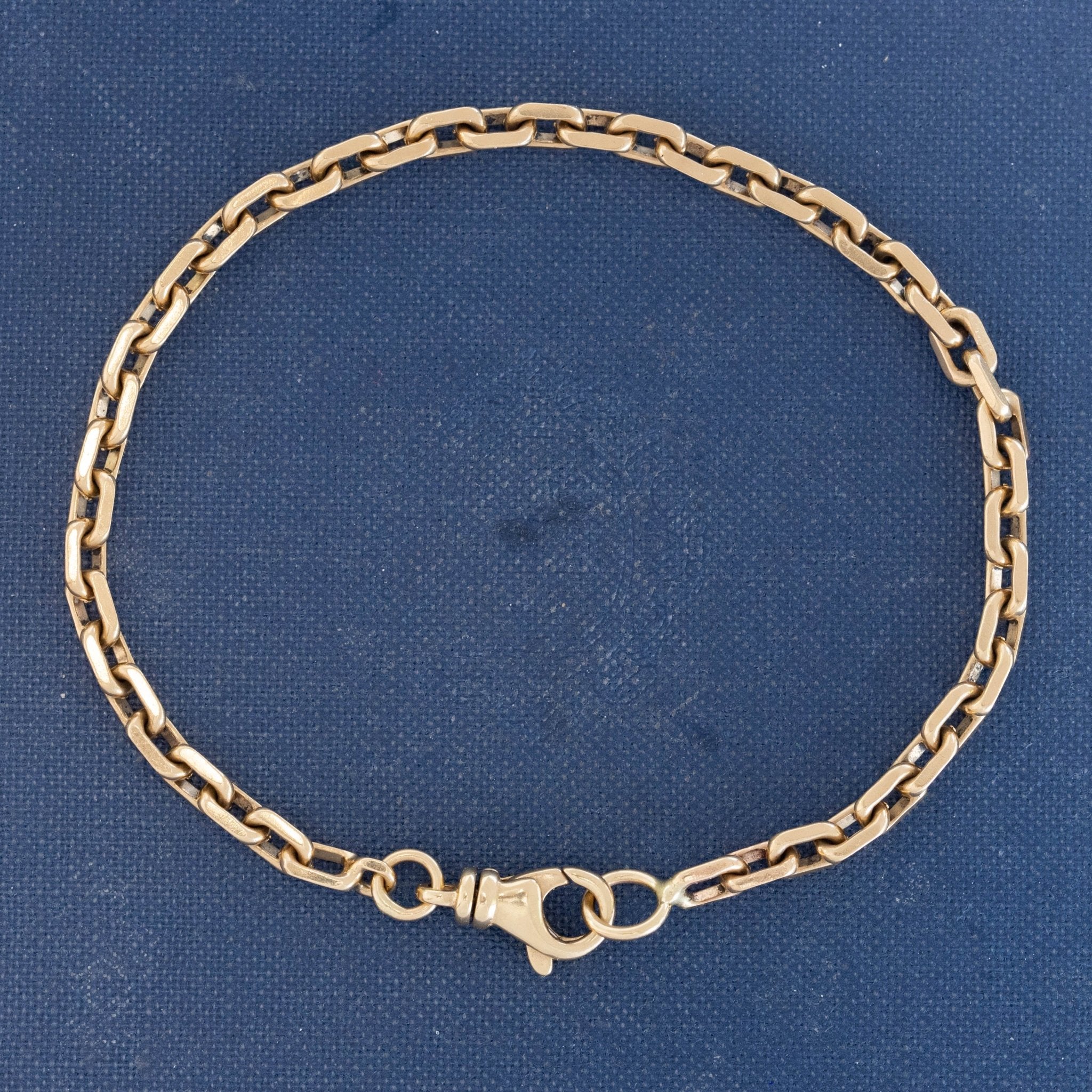 Vintage Biker Link Chain Bracelet