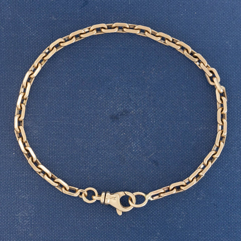 Vintage Biker Link Chain Bracelet