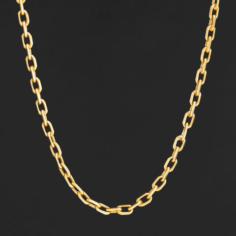 Vintage Biker Link Chain Necklace