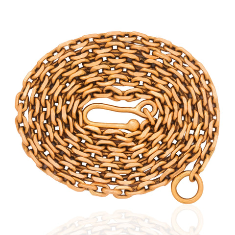 Vintage Biker Link Chain Necklace