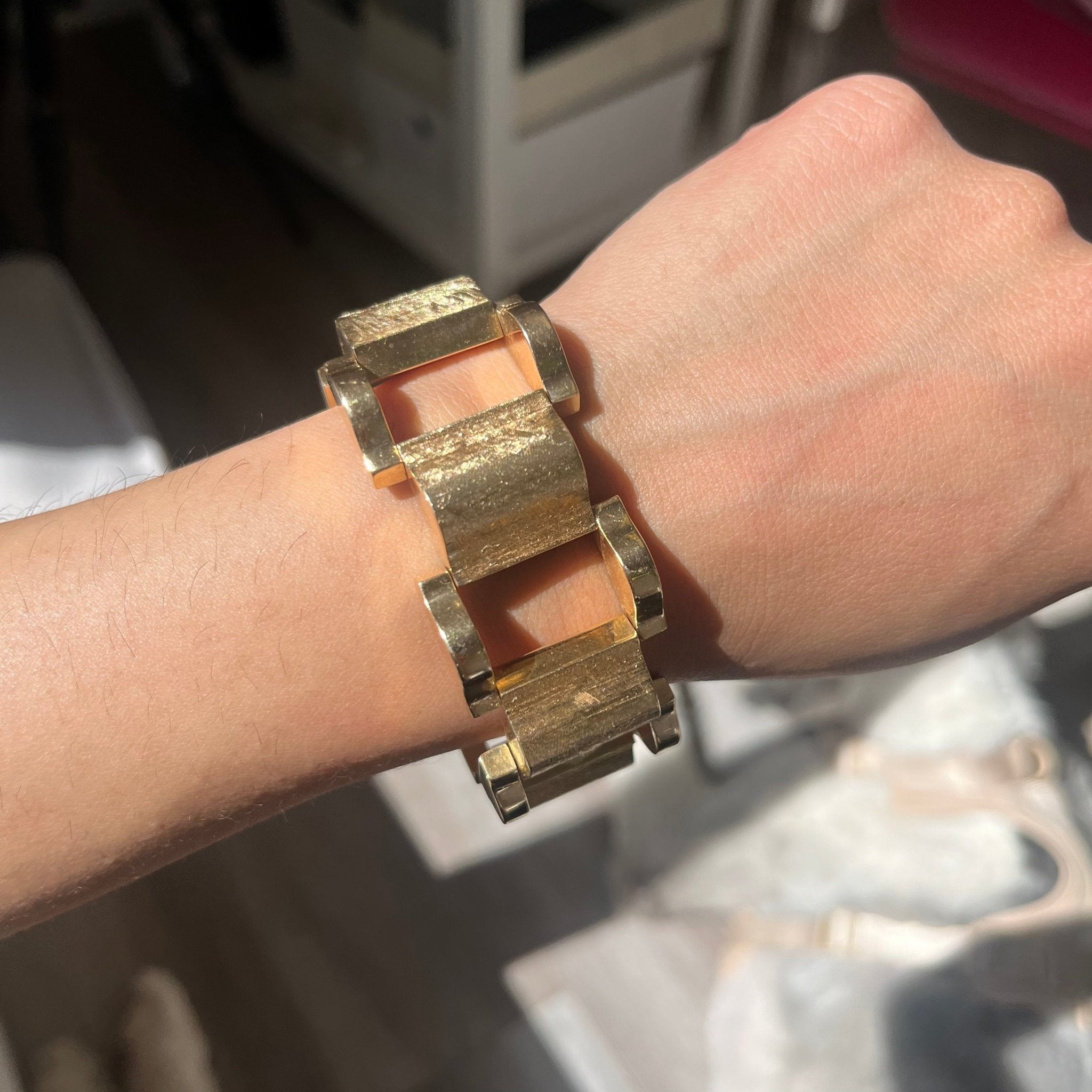 Vintage Block Bracelet, by Tiffany & Co.