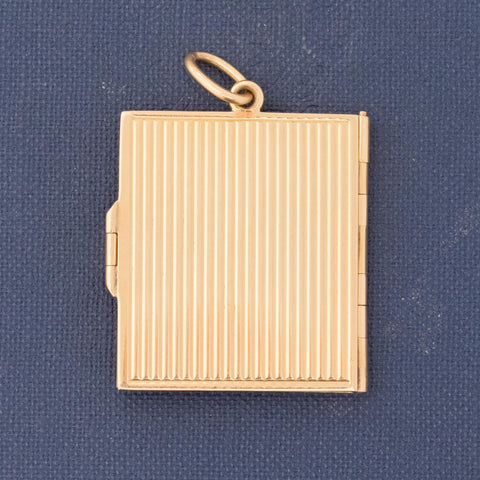 Vintage Book Locket by Cartier