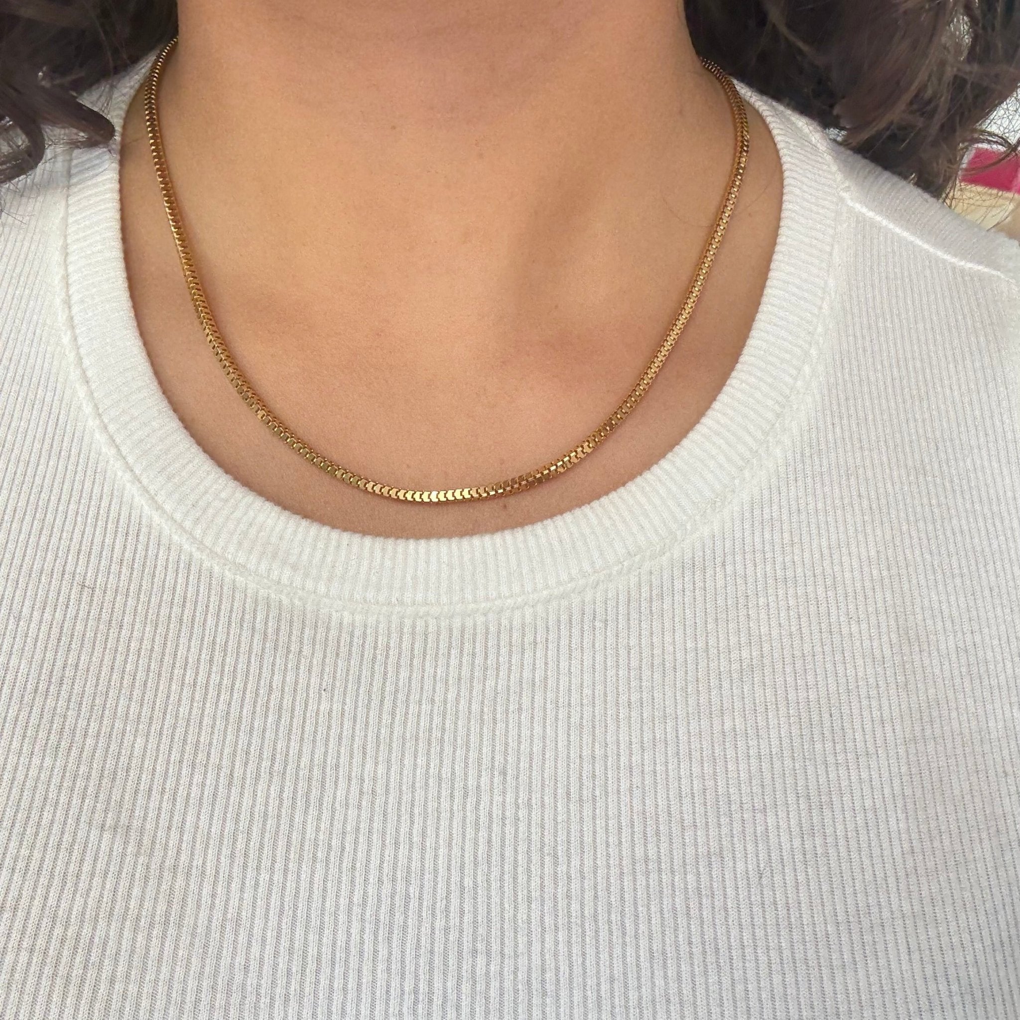 Vintage Box Link Chain