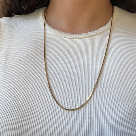 Vintage Box Link Long Chain, by Uno A Erre