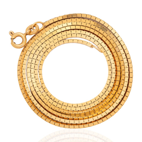 Vintage Box Link Long Chain, by Uno A Erre
