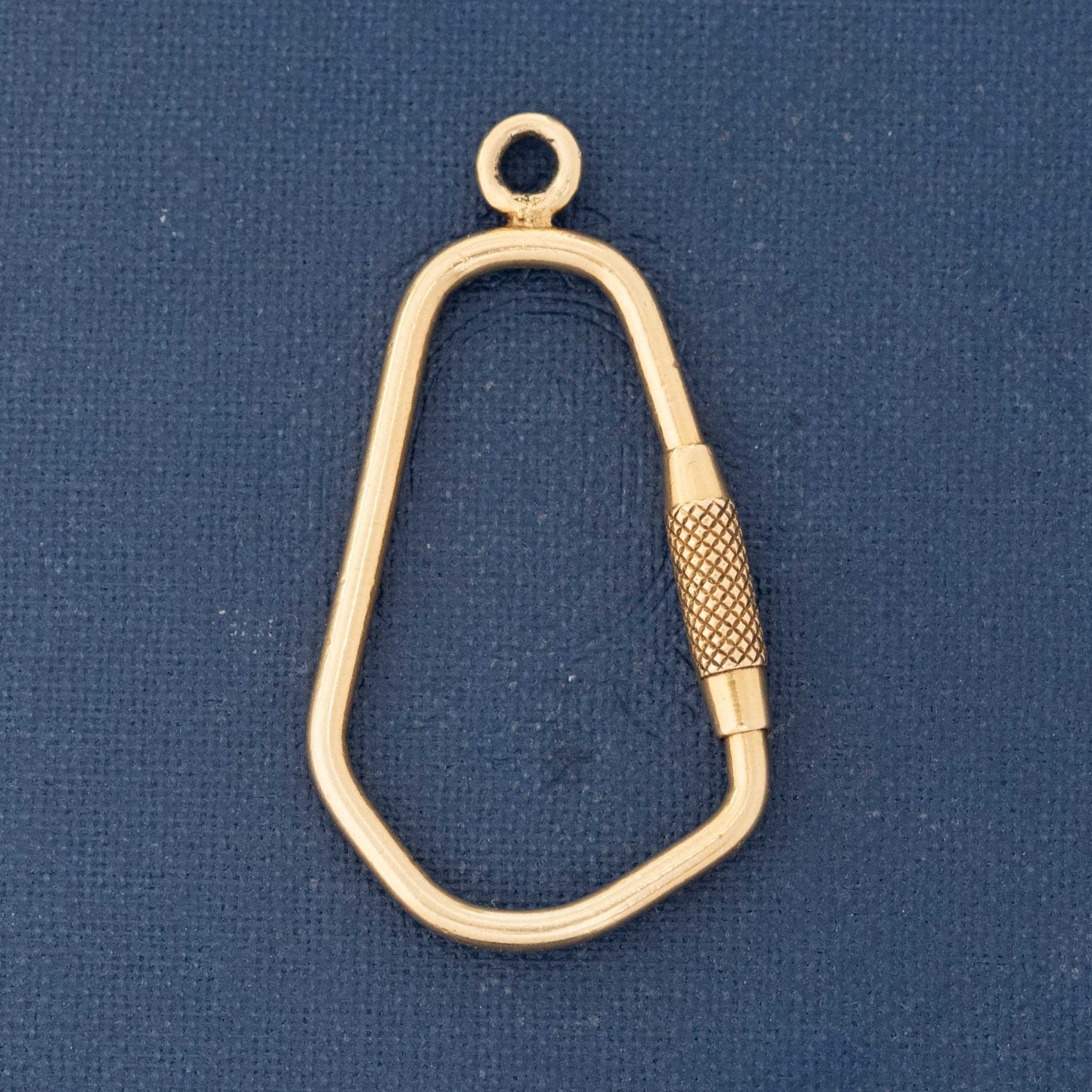 Vintage Carabiner Pendant/Charm Holder