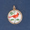 Antique Cardinal Crystal Charm/Pendant