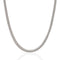 Vintage Cartier silver snake chain necklace, 20 inch