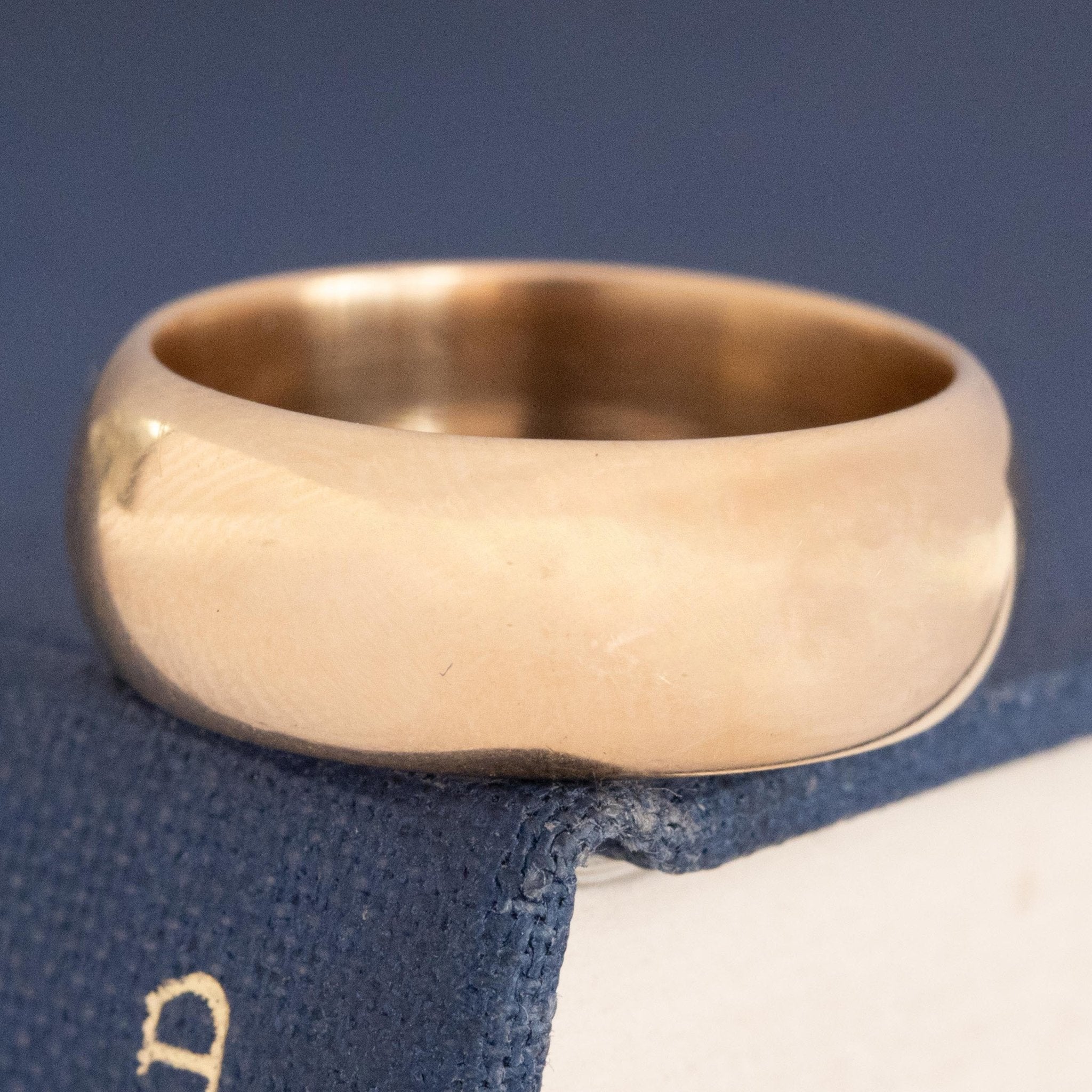 Vintage Cigar Wedding Band by Tiffany and Co