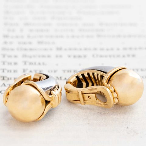 Vintage Clip-On Earrings, by Bvlgari