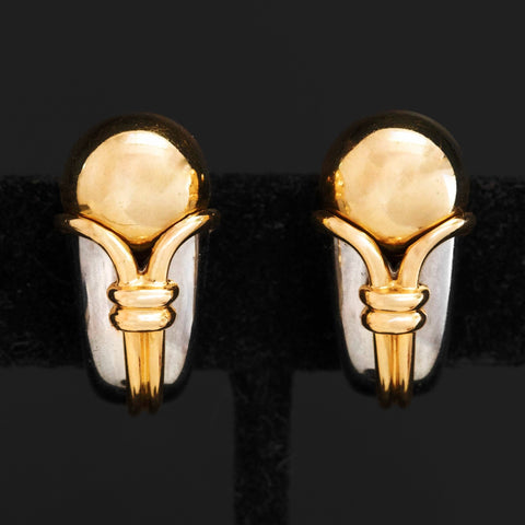 Vintage Clip-On Earrings, by Bvlgari