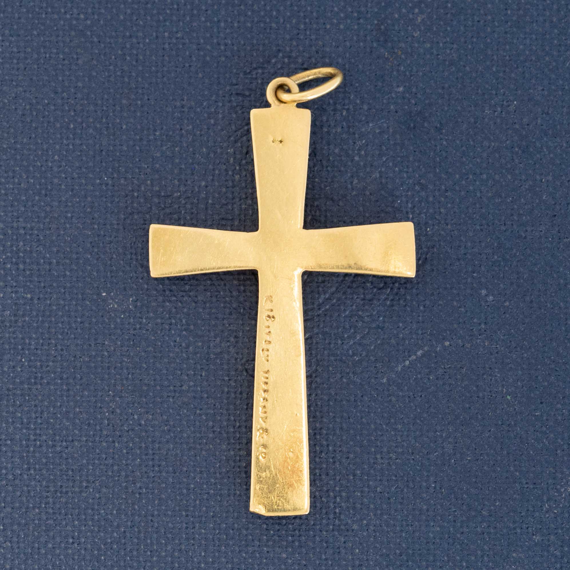 Vintage Cross Pendant by Tiffany and Co