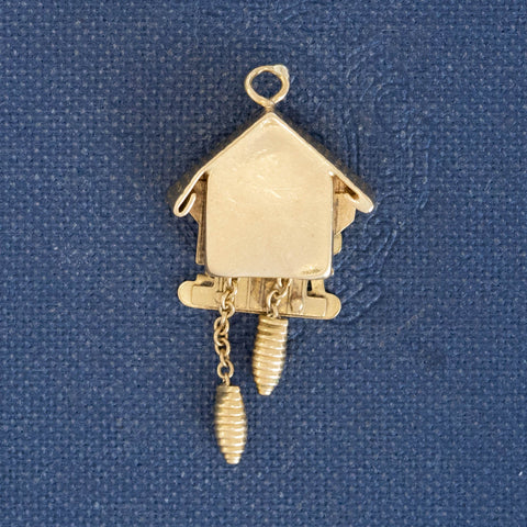 Vintage Cuckoo Clock Charm