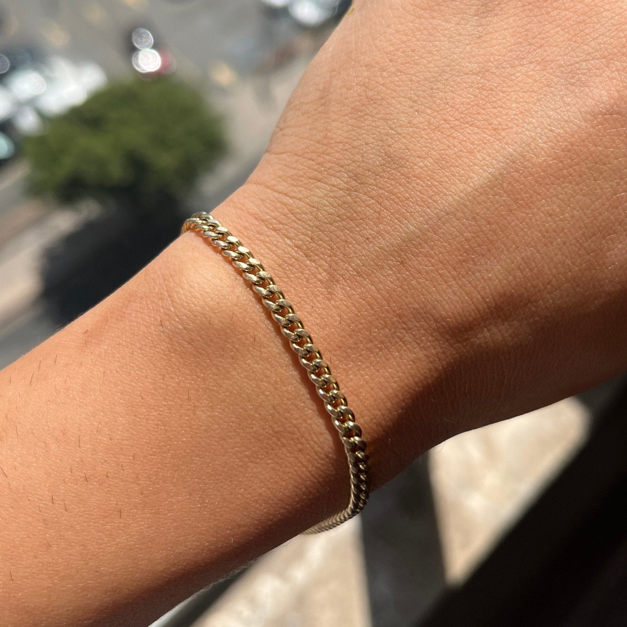 Vintage Curb Link Bracelet