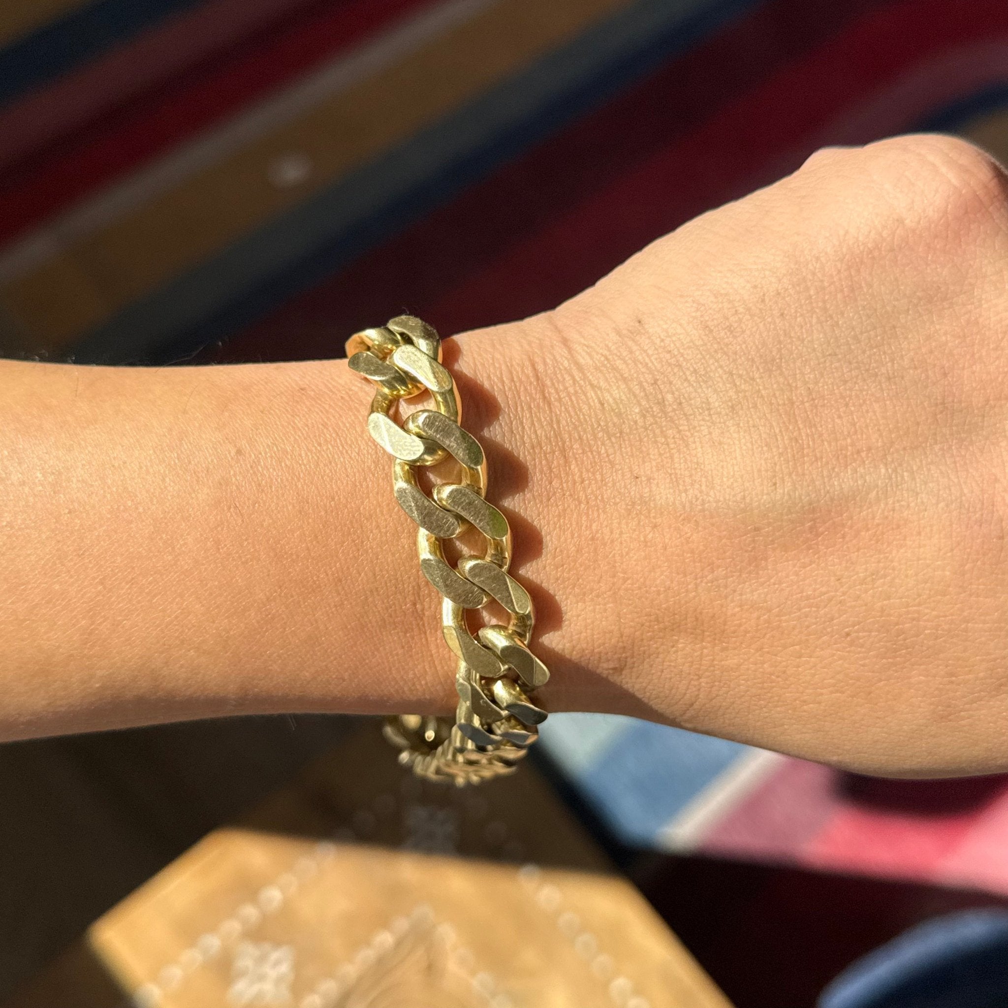 Vintage Curb Link Chain Bracelet