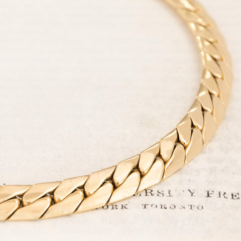 Vintage Curb Link Choker by Tiffany & Co.