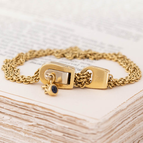 Vintage Custom Gold Bracelet by Pomellato
