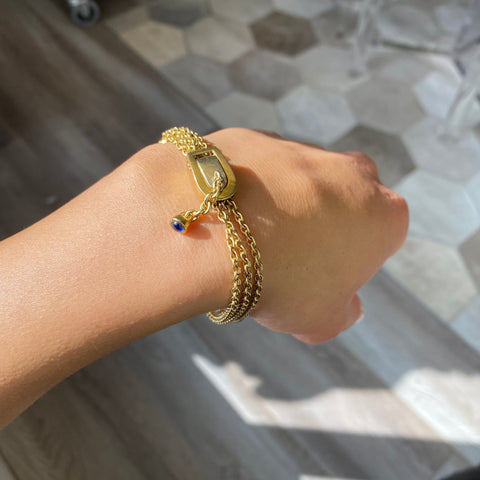 Vintage Custom Gold Bracelet by Pomellato