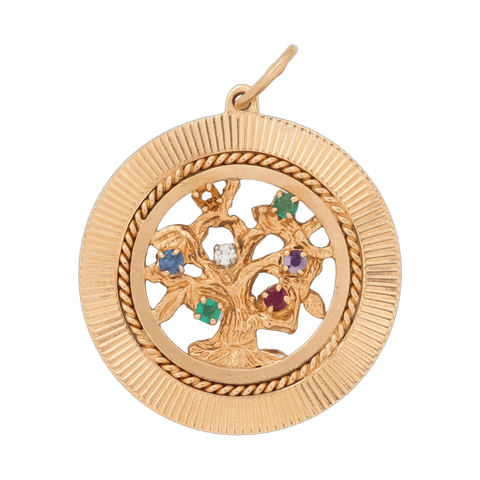 Vintage "DEAREST" Acrostic Tree Pendant, by Tiffany & Co.