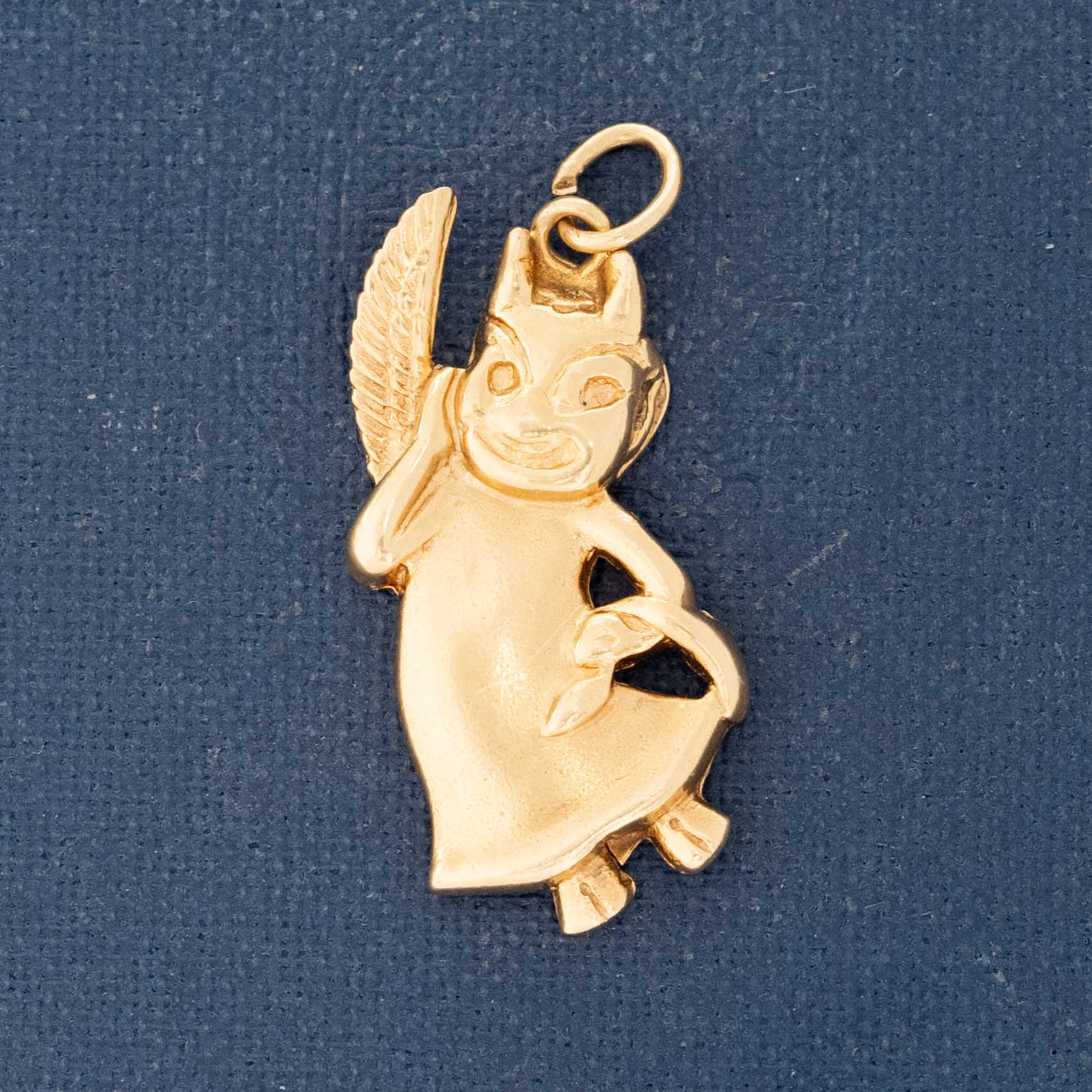 Vintage Devil/Angel Charm