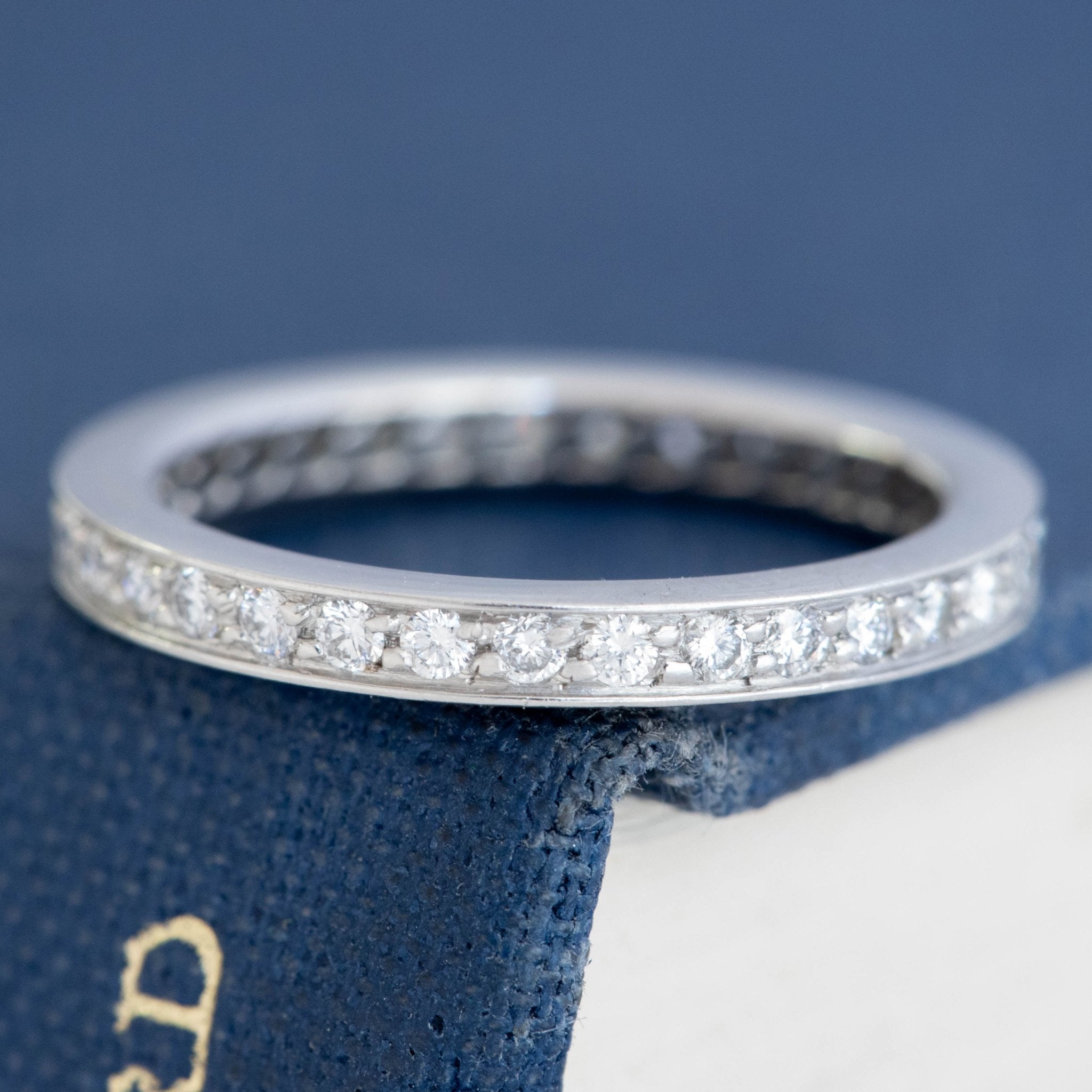 Vintage Diamond "1895" Eternity Band, by Cartier